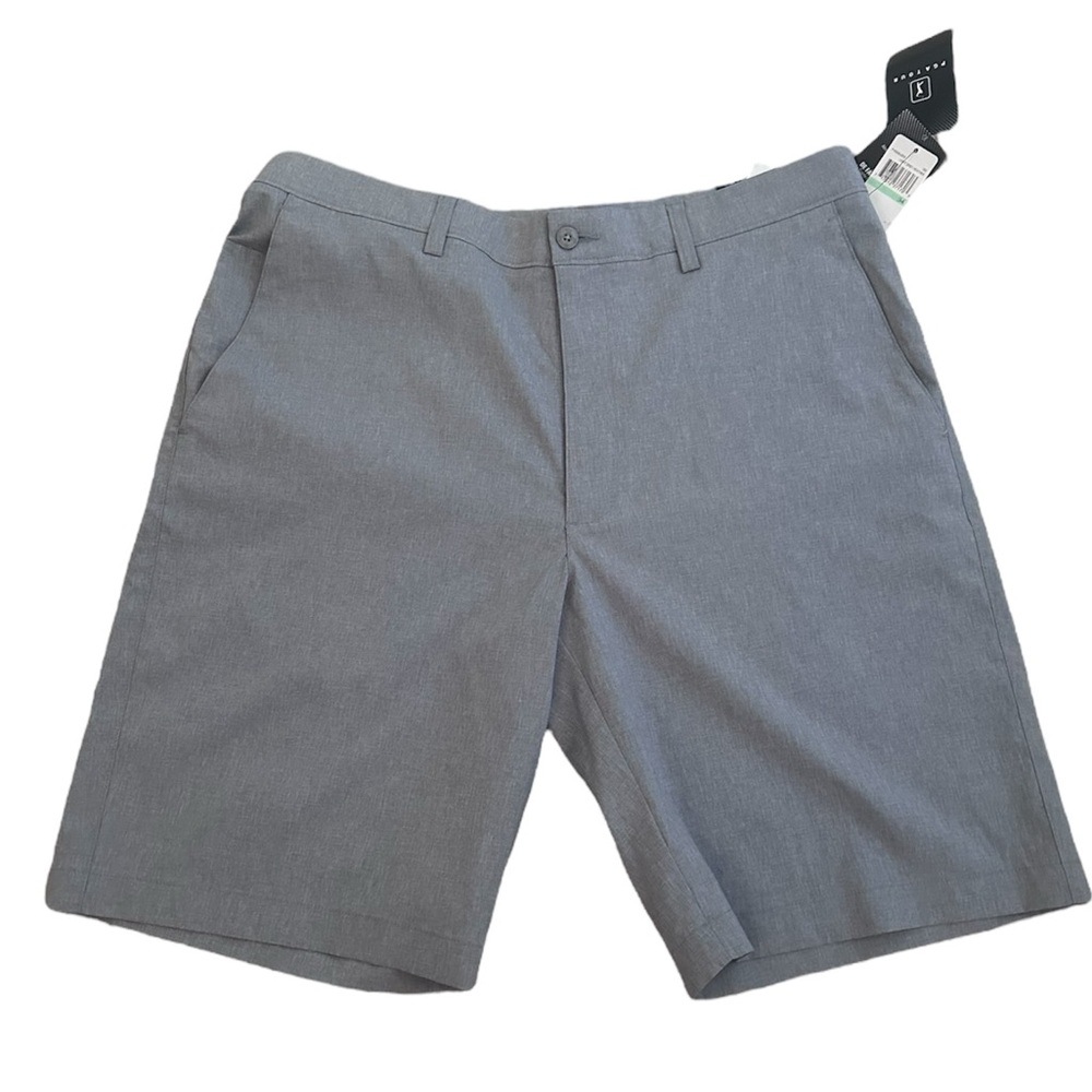 PGA Tour Stretch Men’s Golf Shorts gray NWT